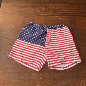 Chubbies Red, White and Blue 'Mericas Shorts - Size Medium